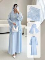 قفطان أزرق سماوي