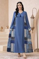 قفطان مغربي ازرق